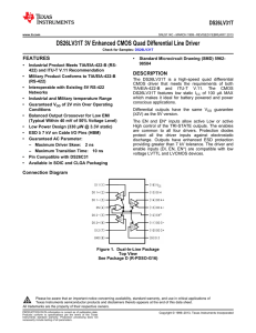 DS26LV31T - Texas Instruments