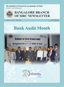 1 April 2010 - Bangalore Branch of SIRC of ICAI