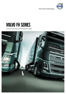 Volvo FH, Product Guide