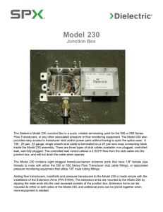 Model 230 Junction Box