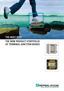 The New Product Portfolio of Terminal Junction Boxes