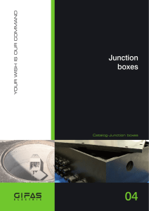 Junction boxes - GIFAS