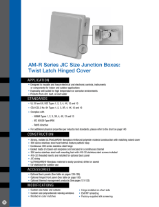 AM-R Series JiC Size Junction Boxes