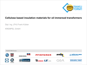 2.55 MB Cellulose based insulation materials for oil immersed