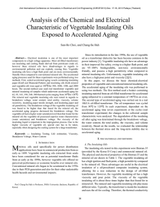 Analysis of the Chemical and Electrical Characteristic of Vegetable