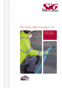 SIG Cavity Wall Insulation 34