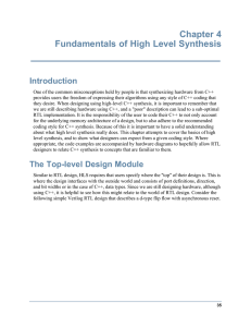The High-Level_Synthesis Blue Book chapter 4