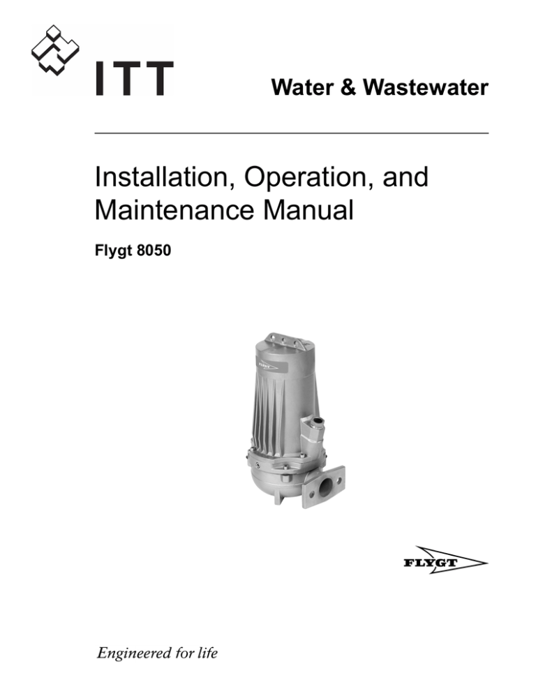 Installation, Operation, And Maintenance Manual