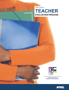 Teacher Evaluation Manual - Mooresville Graded School District
