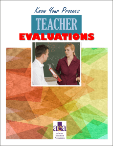 Evaluation - Arizona Education Association