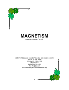 magnetism - Sedgwick County