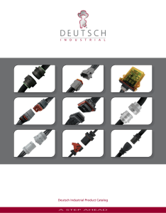 Deutsch Industrial Product Catalog
