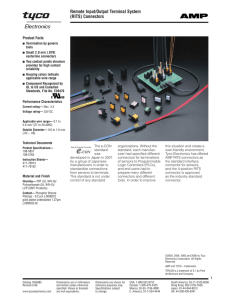 (RITS) Connectors - Electrocomponents