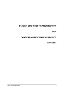 Site Investigation Report 2016 - Land Development Agency