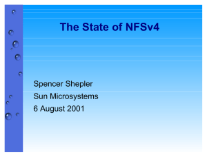 State of NFSv4