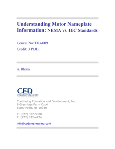 Understanding Motor Nameplate Information