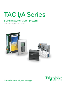 TAC I/A Series - Schneider Electric