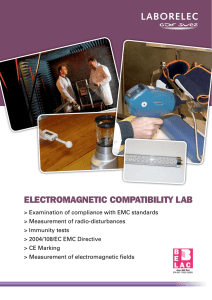 ELECtrOmAgNEtIC COmpAtIBILIty LAB