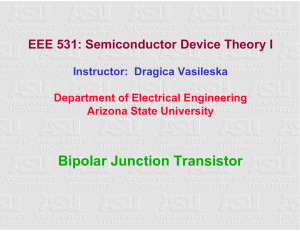 Bipolar Junction Transistor