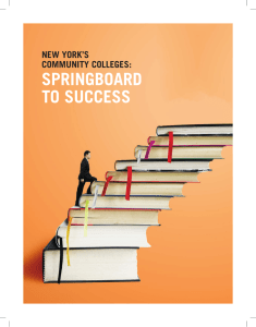 springboard to success - Suffolk County Community College