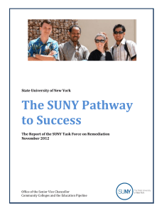 The SUNY Pathway to Success - Dutchess Community College