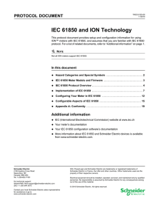 IEC 61850 and ION technology