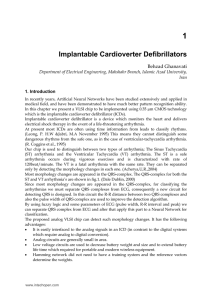 Implantable Cardioverter Defibrillators