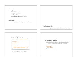 processing, p5.js