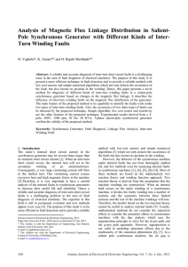 Analysis of Magnetic Flux Linkage Distribution in Salient