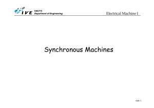 Synchronous Machines