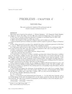 PROBLEMS - chapter 4