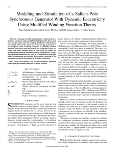 Modeling and Simulation of a Salient