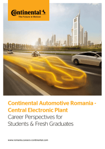 Continental Automotive Romania - Central Electronic Plant Career