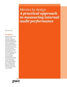 Metrics by design A practical approach to measuring internal