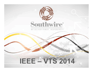 IEEE 2014 Meeting-Southwire - IEEE Standards Working Group Areas