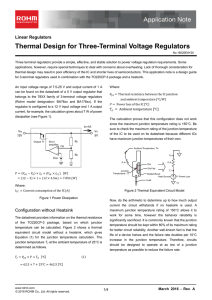 Thermal Design for Three-Terminal Voltage Regulators
