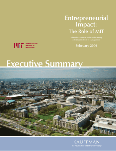 Read Entrepreneurial Impact: The role of MIT