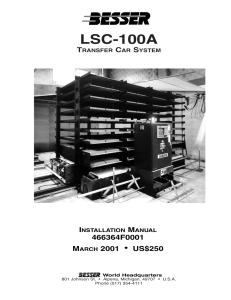 LSC-100A - Besser Company