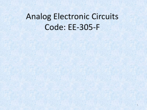 Unit-5 operational amplifier INTRODUCTION