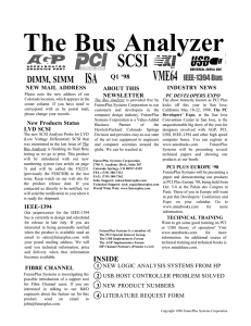 The Bus Analyzer - FuturePlus Systems