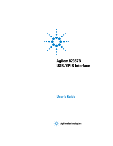 Agilent 82357B USB/GPIB Interface