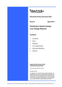 EPD283 - Distribution System Design - Low