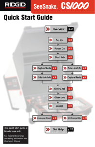 This quick start guide is for reference only. For important