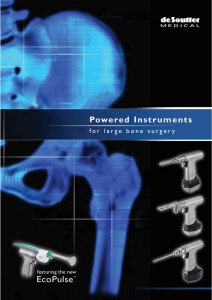 Powered Instruments - De Soutter Medical