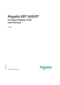 Magelis XBT N/R/RT - Schneider Electric