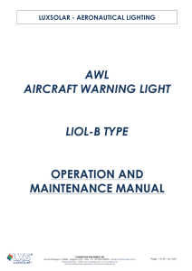 AWL AIRCRAFT WARNING LIGHT LIOL