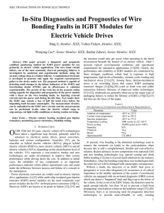 PDF (Wire bonding faults in IGBT modules for electric vehicle drives)