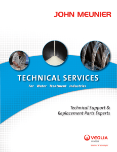 technical services - Veolia Water Technologies Canada