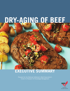 Dry-Aging of Beef