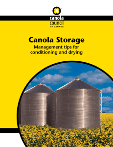Canola Storage - Alberta Canola Producers Commission